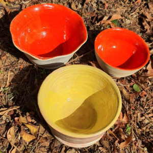 Bowl pequeno de cerâmica