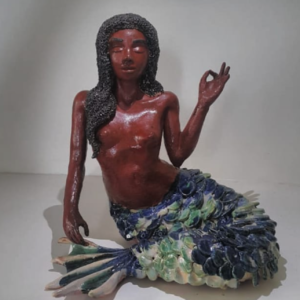 Sereia de cerâmica