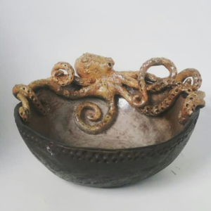 Bowl grande de cerâmica