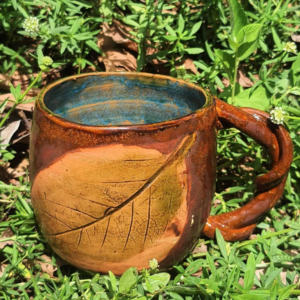 Caneca folha seca